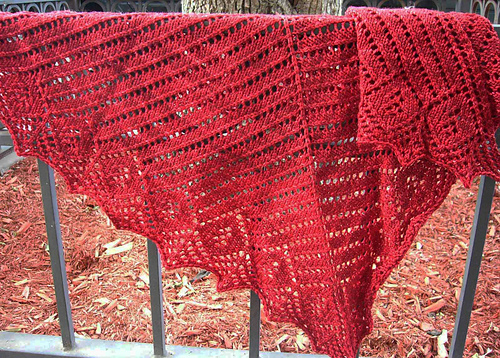Annatto Shawlette