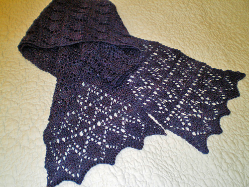 Bluebell Lace Scarf