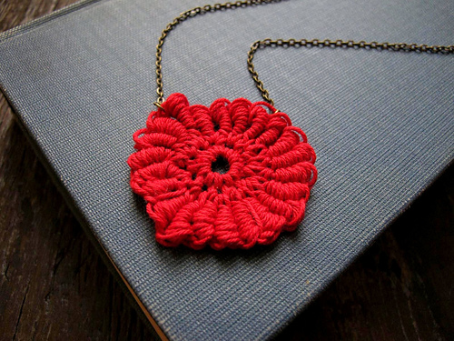 Coiled Medallion Necklace