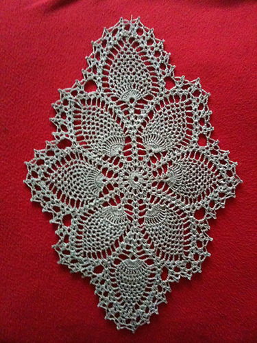 Pineapple Doily #7714 photo 4