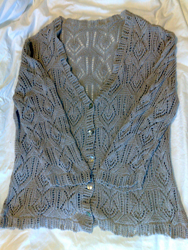 #06 Y-neck cardigan
