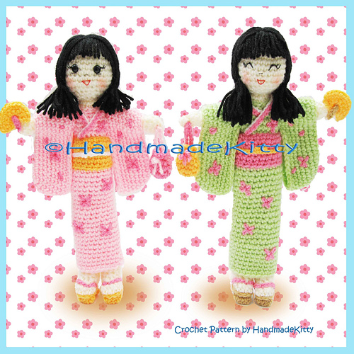 Kimiko and Midori Japanese Dolls