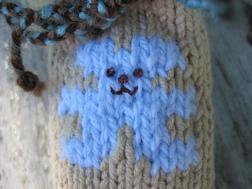 Tiny Teddy Intarsia