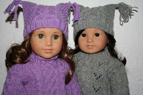 Cabled sweaters