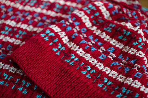Long-Sleeved Fairisle Sweater
