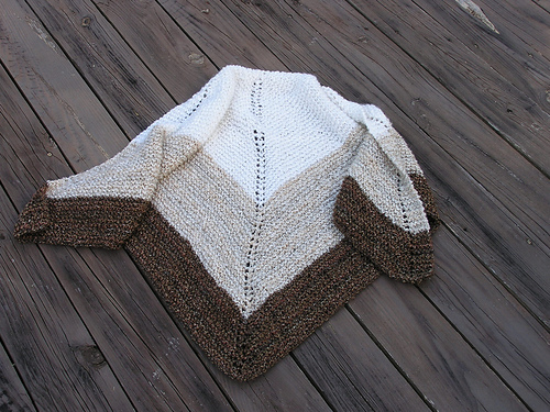 Style No. 2554-238 Multi Colored Knitted Shawl