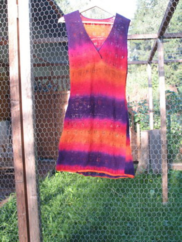 #37 Sommerkleid mit Streifen