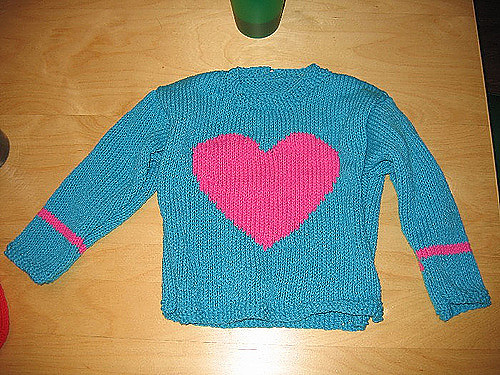 Little Girl Big Heart Pullover