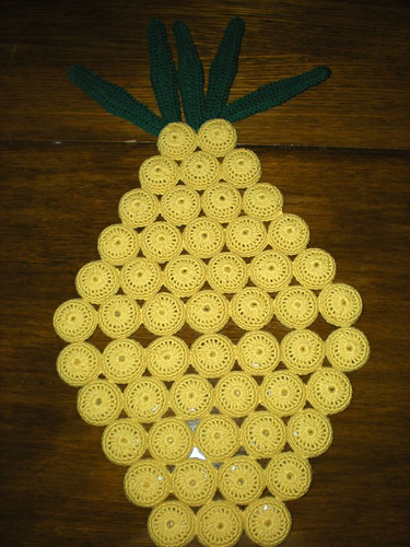 Pineapple Hot Plate Mat