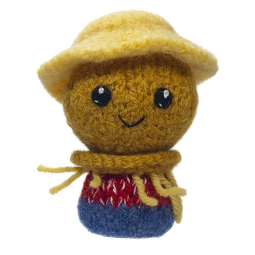 Felted Knit Scarecrow