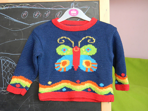 Butterfly Sweater