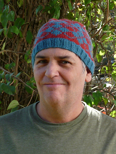 Double Diamond Argyle Hat