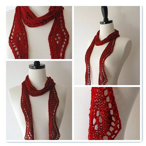 Tilli Tomas One Skein Beaded Plie Scarf