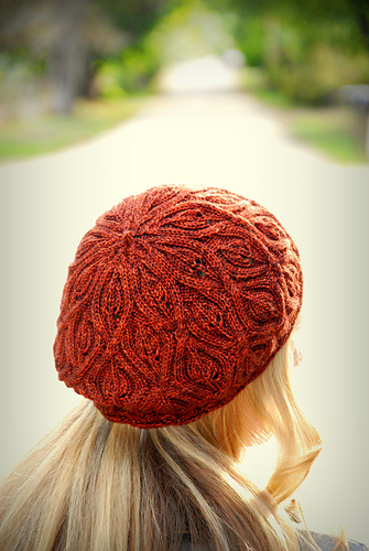 Autumn Vines Beret