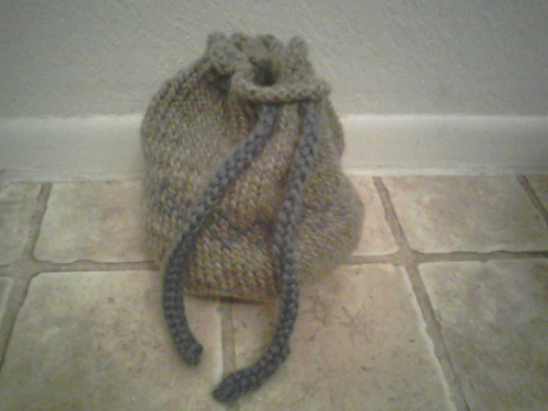Sock Knitting Bag