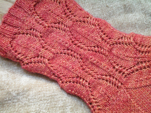 Medallion Lace Socks
