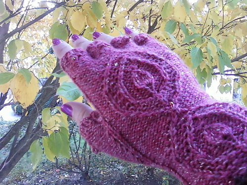 Bling Fingerless Gloves
