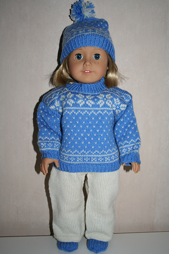 American Girl winter outfit