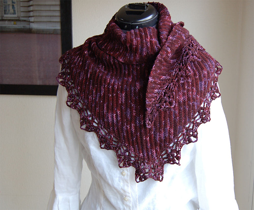 Merlot Shawl