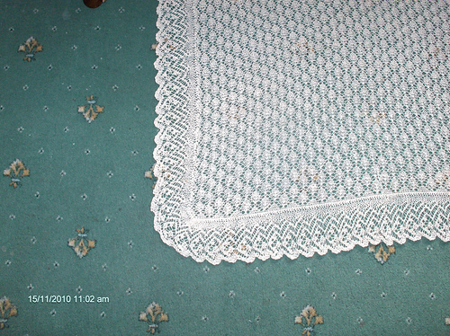 Shawl, Bonnet and Helmet
