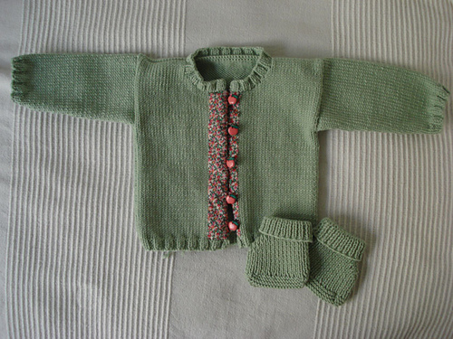 Tendres Coeurs - Le cardigan
