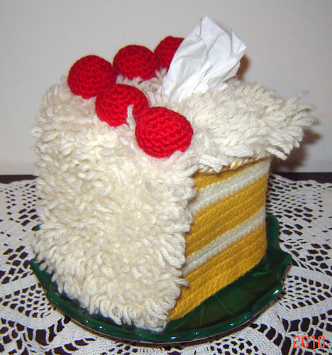 Lemon Coconut Tissue Cozy