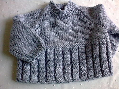 Textured Pullover and Cardigan
