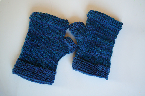garter cuff mitts