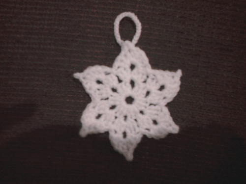 Granny Snowflake Decoration
