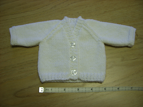 4ply V-Neck Raglan Cardigan