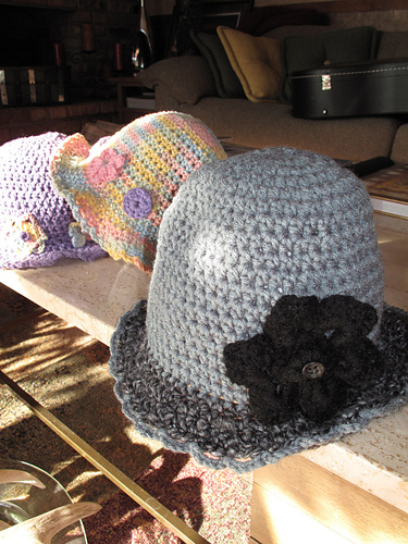 Half Double Crochet Cloche Hat