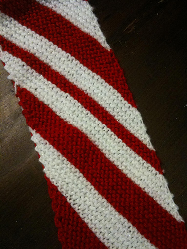 Candy Cane Stripe Skjerf - byfridaysfwsFlickr