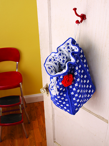 Nautical Drawstring Carryall