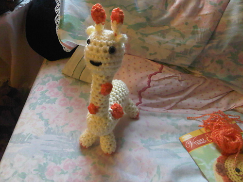 Little Amigurumi Giraffe