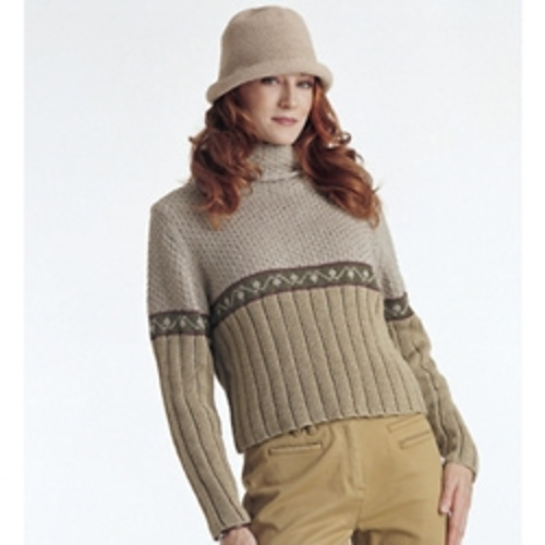 #05 Fair Isle Turtleneck