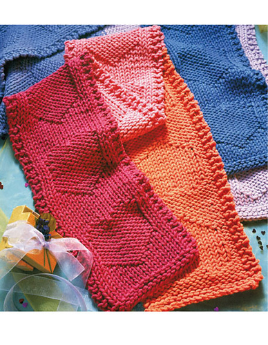 Embossed Heart Scarf