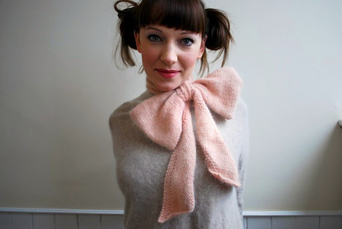 Bo Peep Skjerf - bytinyowlknitsFlickr