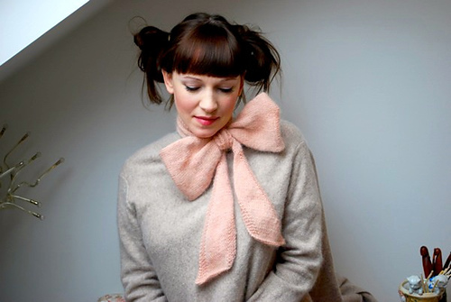 Bo Peep Skjerf - bytinyowlknitsFlickr