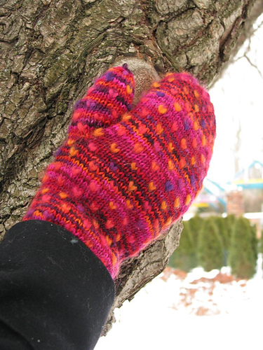 Phoebe Thrummed Mittens