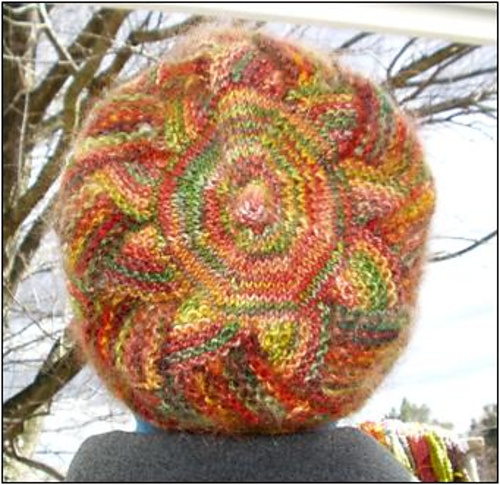 Entrelac Hat