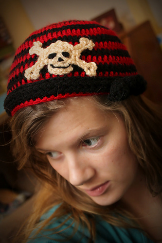 Chris's Skull Cap (Newborn to Adult size)