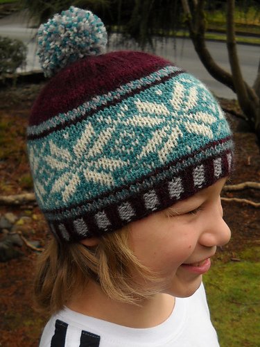 Spin to Knit Fair Isle Hat