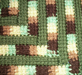 Ravelry: Linked Treble Crochet Mitered Square pattern by Melissa Beth