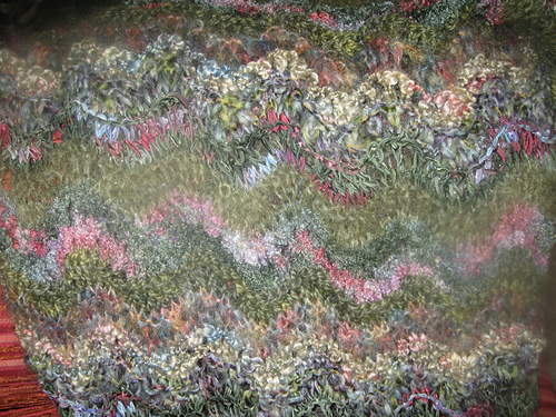 Ravelry: artknitsbyamal's Green fields of summer-landscape wrap