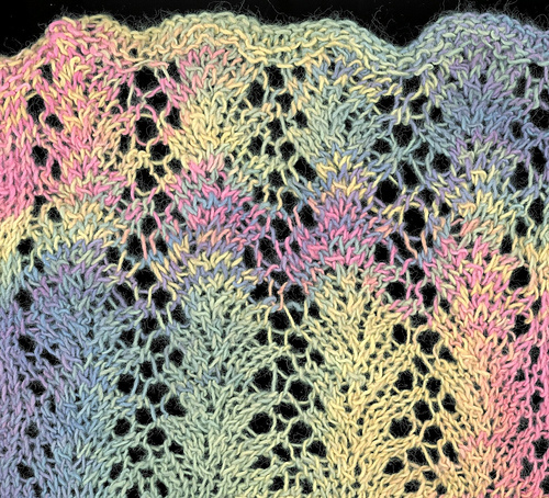 Vine Lace Dishcloth