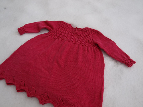 9 Kjole med vaffelmønster - byTunaFlickr