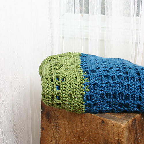 Ravelry Modern Baby Boy Afghan pattern by Ruth Tillman