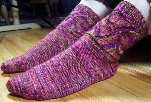 Ravelry: Triangulation Socks pattern by Riin Gill