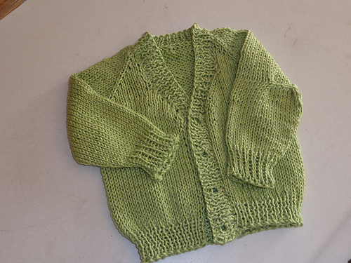 Baby's V Neck Cardigan