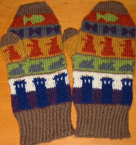 Whovian Mittens